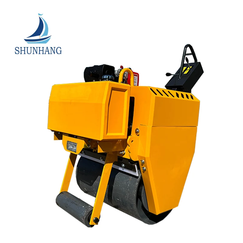 650mm nén trống đơn 1,5 tấn phía sau con lăn đường